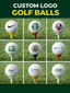 Custom Golf Balls - Laser Art MTL