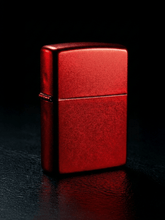 Zippo Metallic Red Matte | Custom Engrave - Laser Art MTL