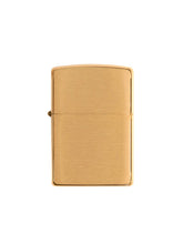 Zippo Solid Brushed Brass | Custom Engrave - Laser Art MTL