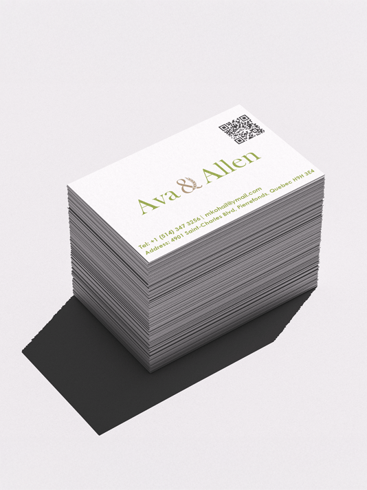 5K Business Cards - Laser Art MTL