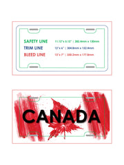 Custom License Plate- Laser Art MTL