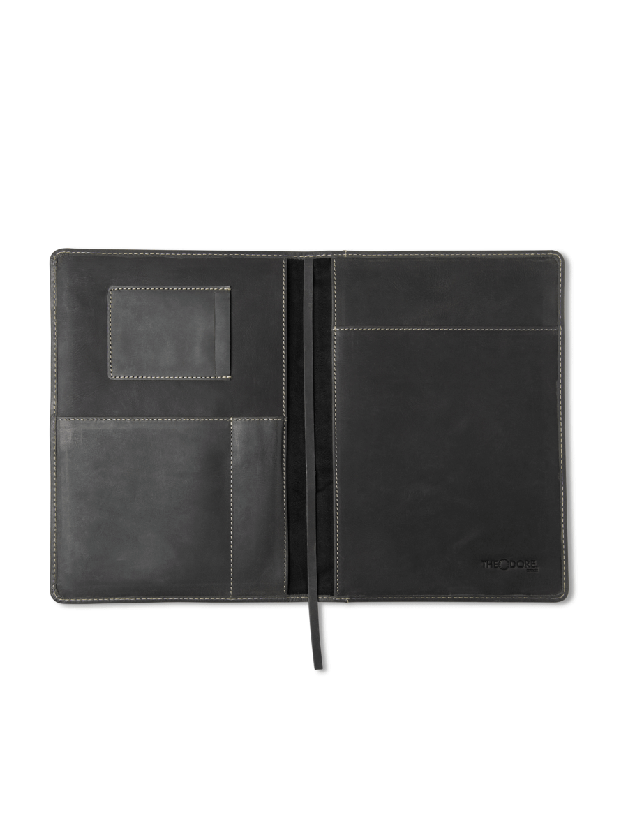 Black Journal Cover & Padfolio - Laser Art MTL