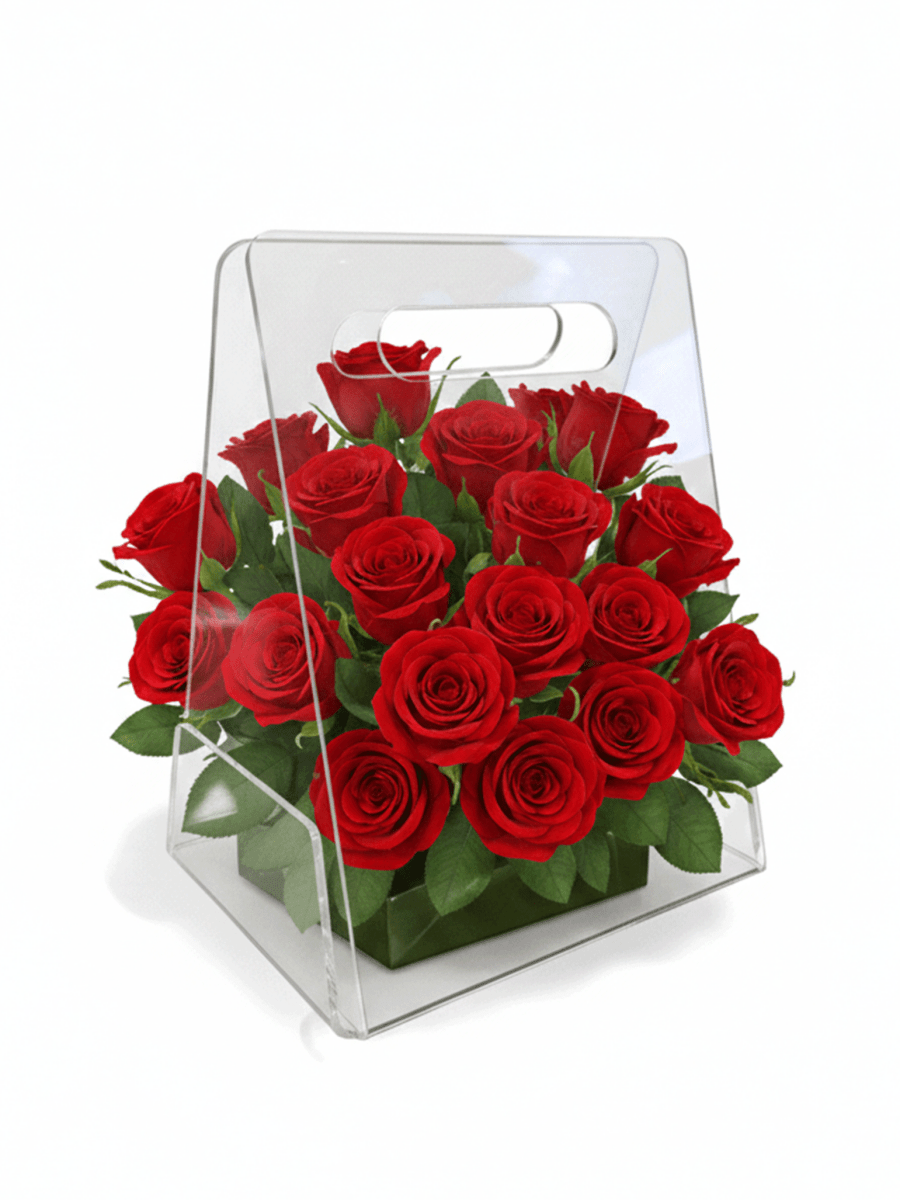 Clear Flower Bags | Acrylic Image secondaire du produit