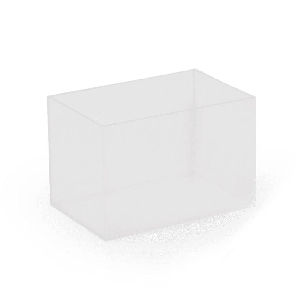 Custom Acrylic Box | 5 - Sided Box - Laser Art MTL