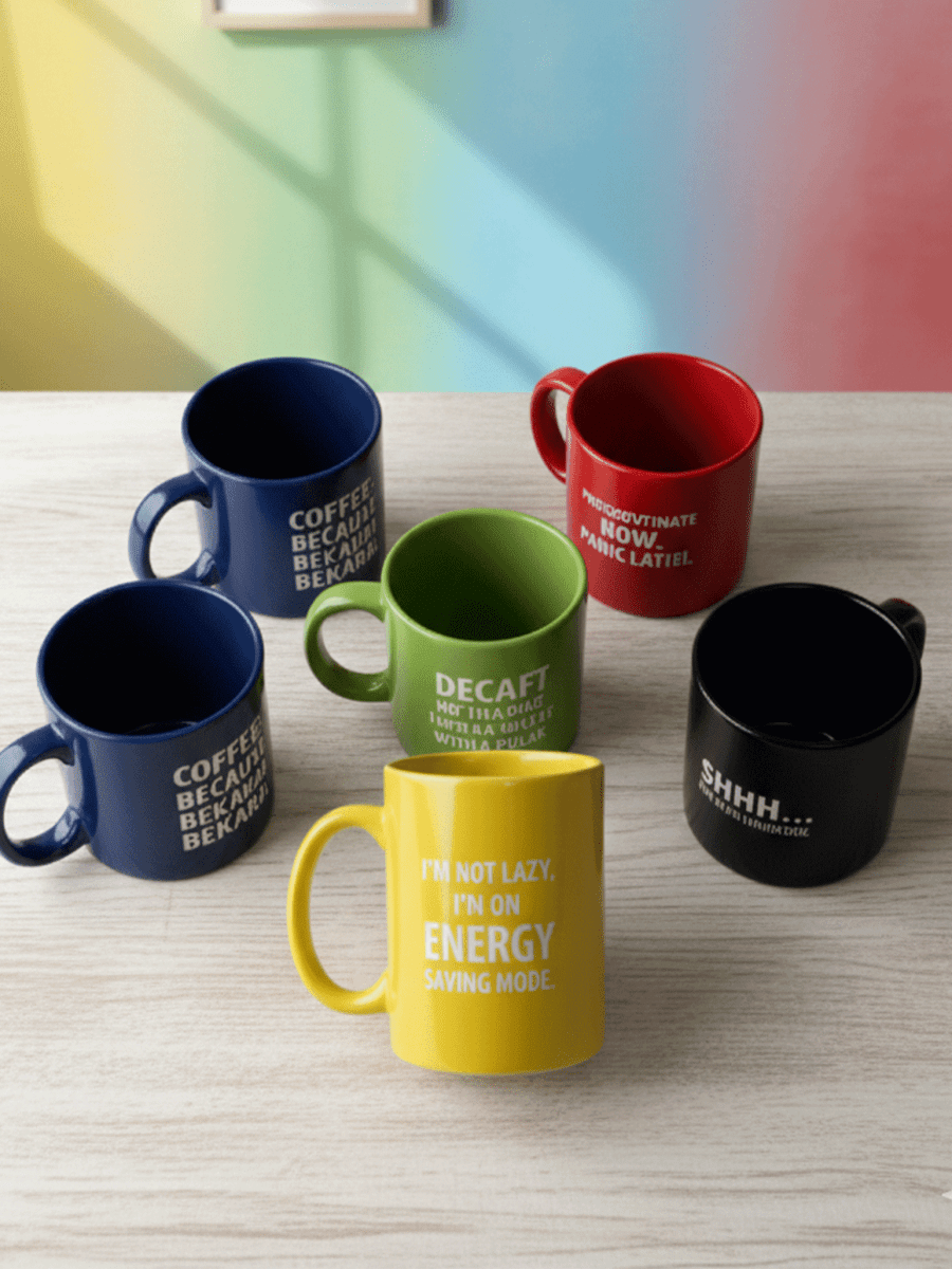 Custom engraving or Printing 11 oz. Ceramic Mug Image secondaire du produit