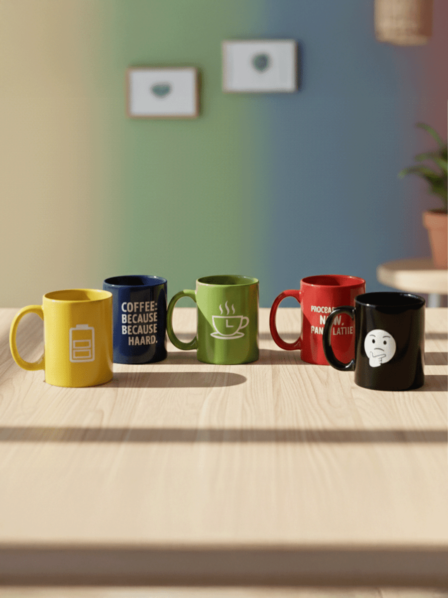 Custom engraving 11 oz. Ceramic Mug - Laser Art MTL