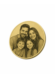 Custom Metal Coin Engraving or Printing - Laser Art MTL