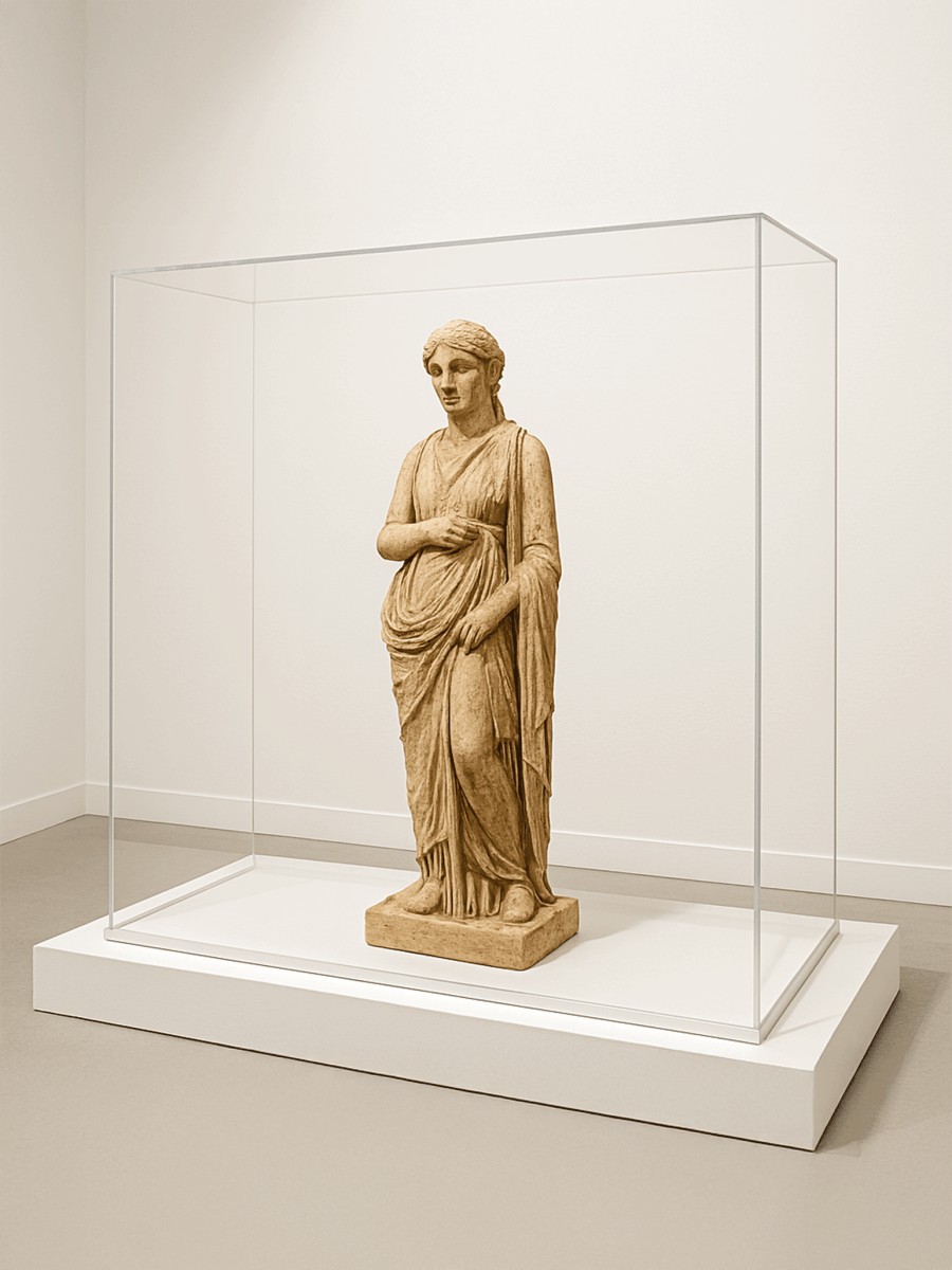 Custom Museum Exhibition Display cases | Acrylic | Plexiglass - Laser Art MTL Image principale du produit