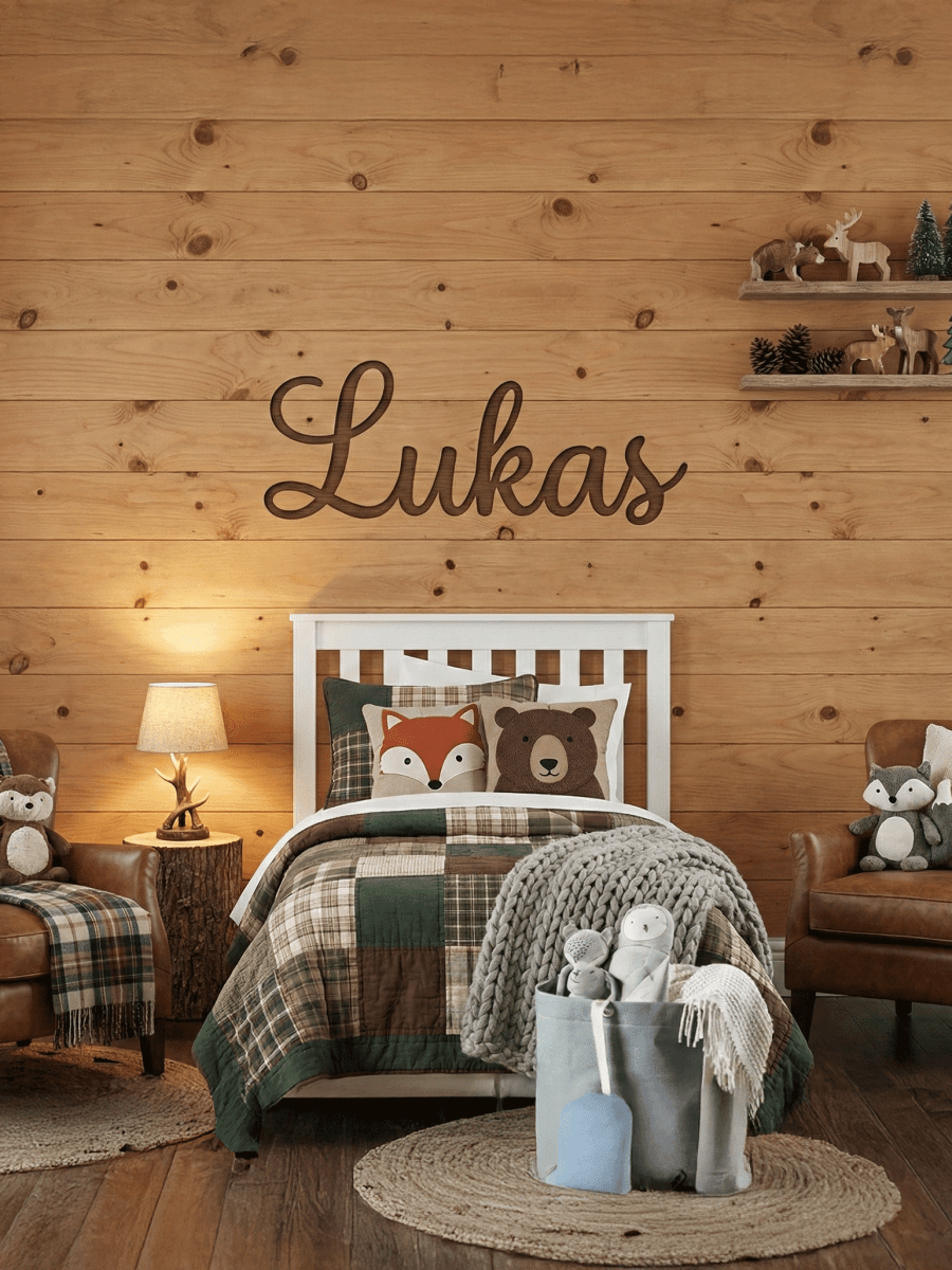 Custom Name Sign - Laser Art MTL