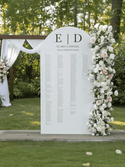 Custom Wedding Seating Chart - Laser Art MTL