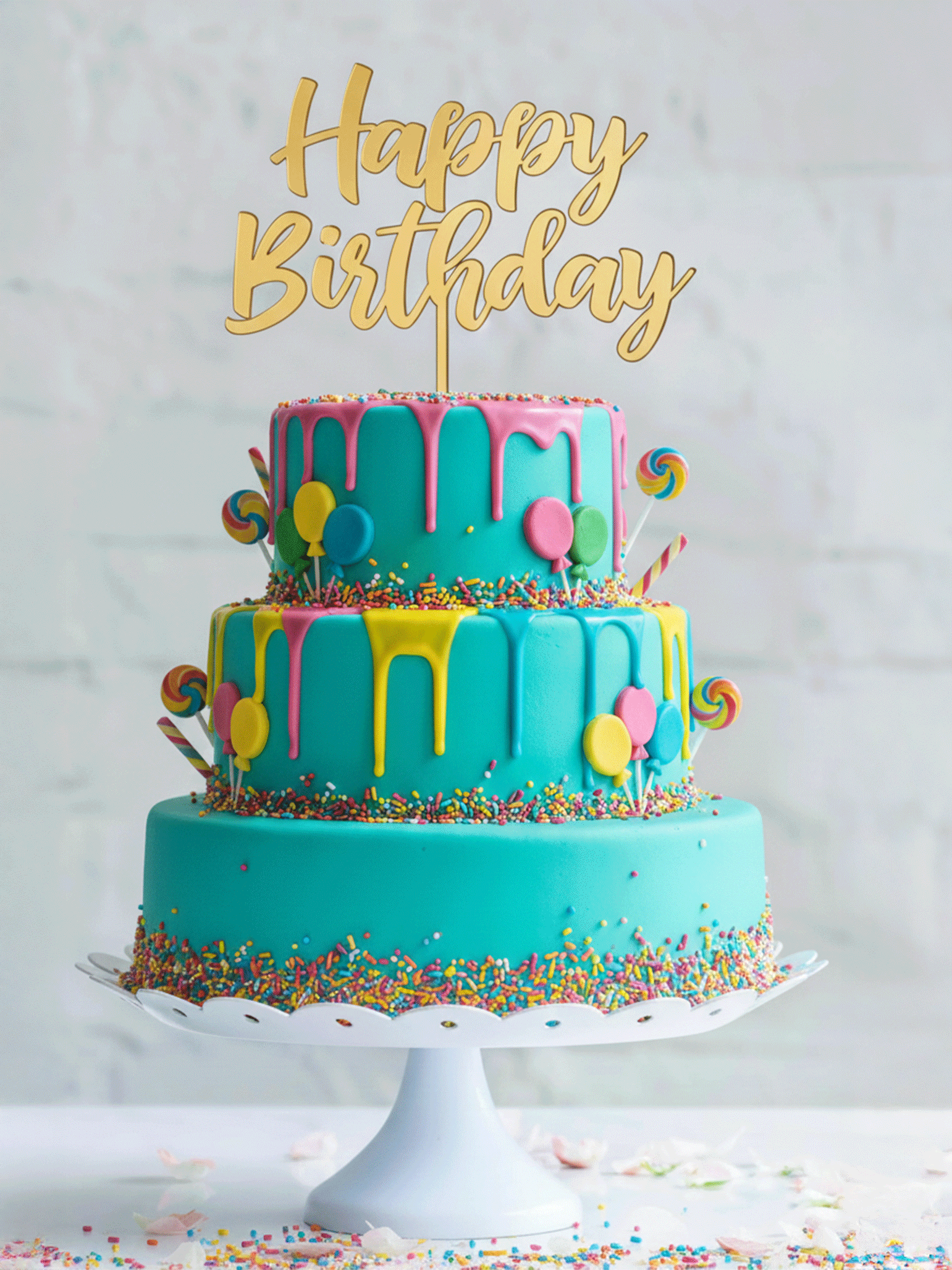 Custom your Cake topper - Laser Art MTL Image principale du produit