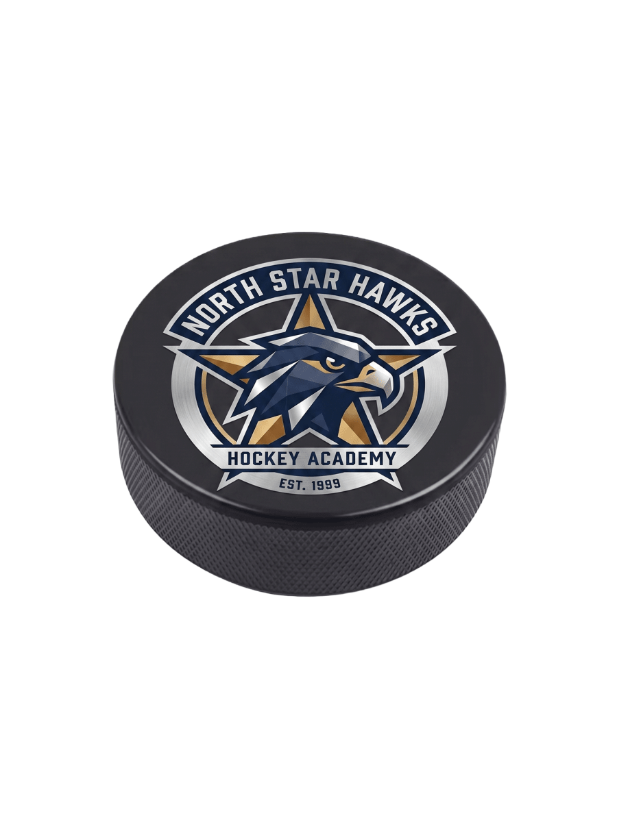 Customized Ice Hockey Pucks - Laser Art MTL