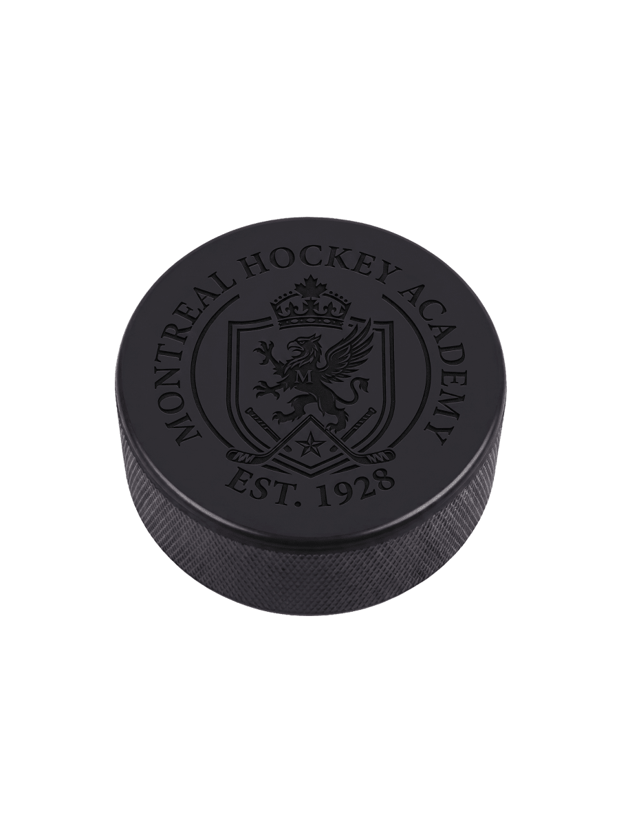 Customized Ice Hockey Pucks - Laser Art MTL