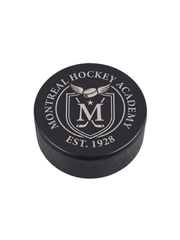 Customized Ice Hockey Pucks - Laser Art MTL