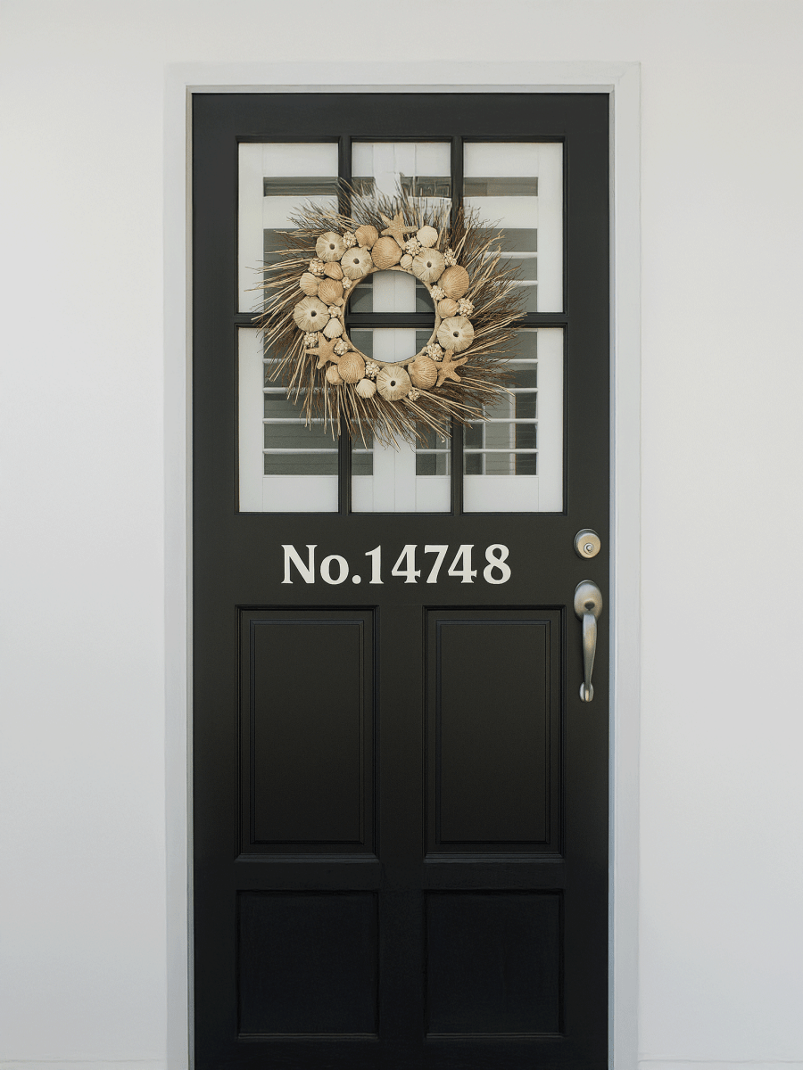 Die - Cut Vinyl Numbers Kit (6) - Laser Art MTL Image principale du produit