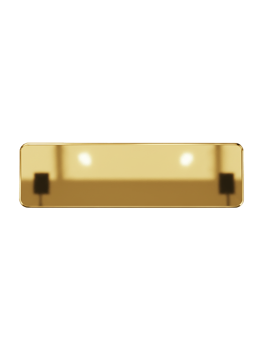 Metal Magnetic Name Badge Tags | Custom Engraving - Laser Art MTL