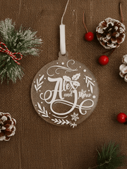 Personalized Christmas Ornaments - Laser Art MTL