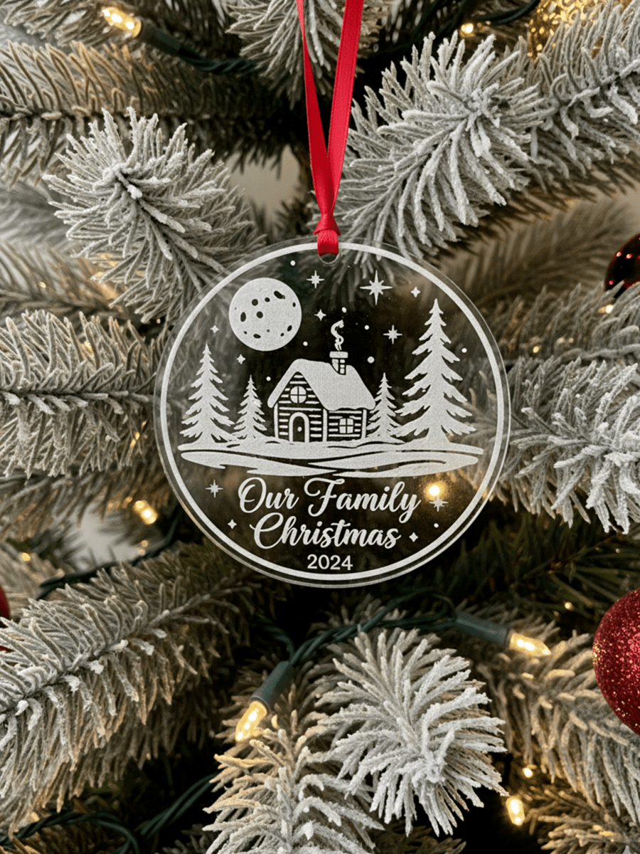 Personalized Christmas Ornaments - Laser Art MTL