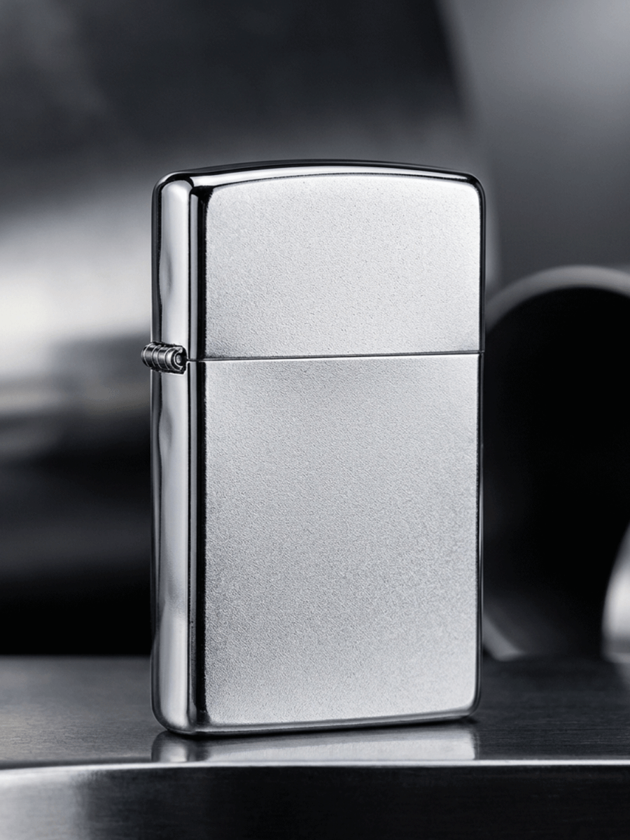 Slim® Satin Chrome | Custom Engrave - Laser Art MTL