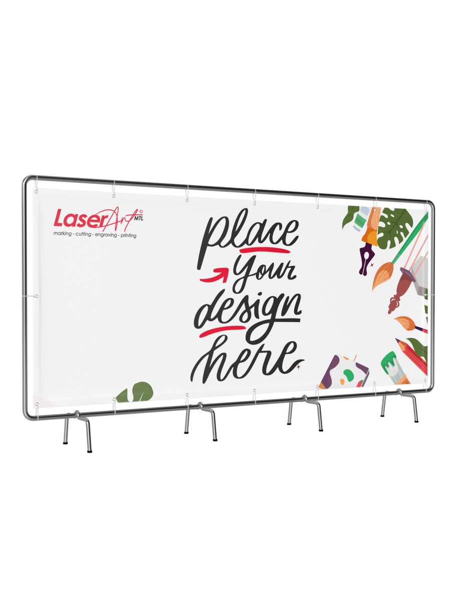 Vinyl Banners - Laser Art MTL Image principale du produit