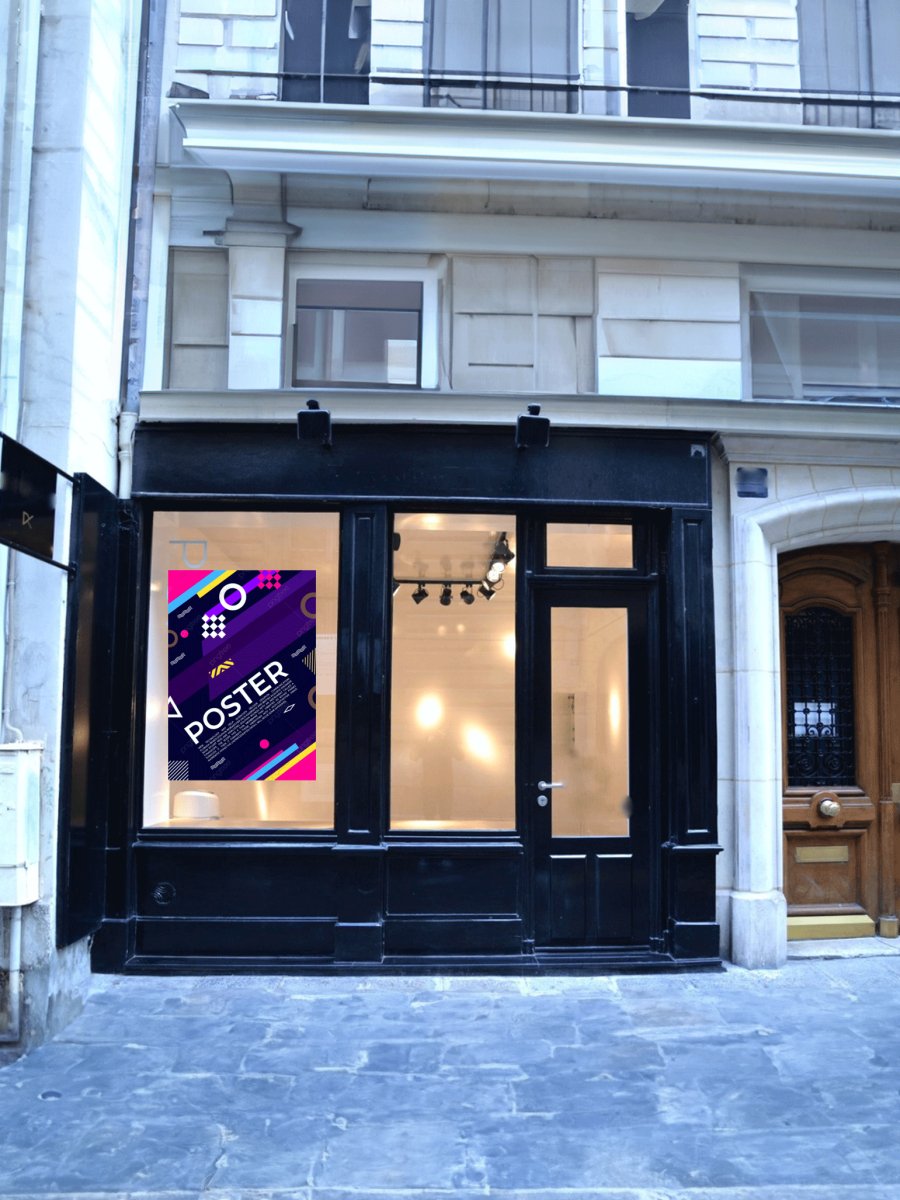 Vinyl Posters | Indoors or Outdoors - Laser Art MTL Image principale du produit