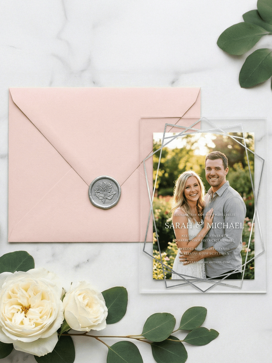 CARTES D'INVITATION MARIAGE Image secondaire du produit