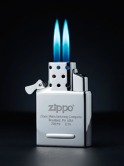 Zippo Double Flame Butane Insert - Laser Art MTL