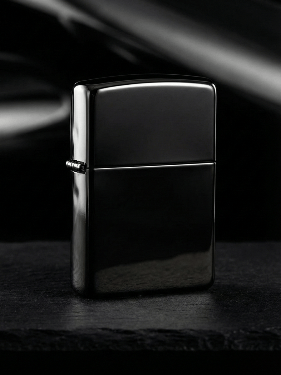 Zippo Ebony | Custom Engrave - Laser Art MTL Image principale du produit