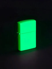 Zippo Glow in the Dark Matte | Custom Engrave - Laser Art MTL