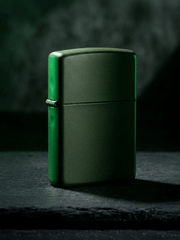 Zippo Green Matte | Custom Engrave - Laser Art MTL