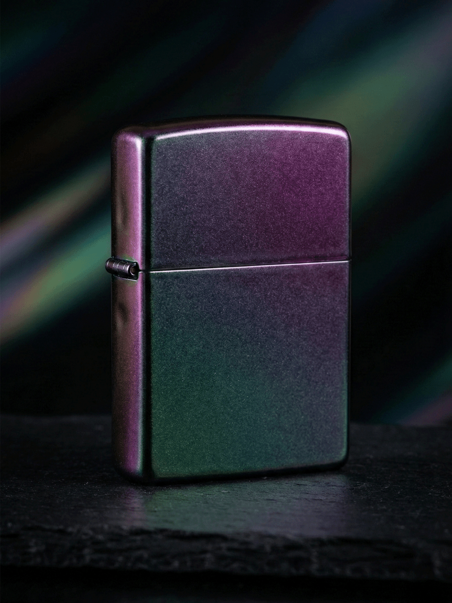 Zippo Reg Iridescent | Custom Engrave - Laser Art MTL Image principale du produit