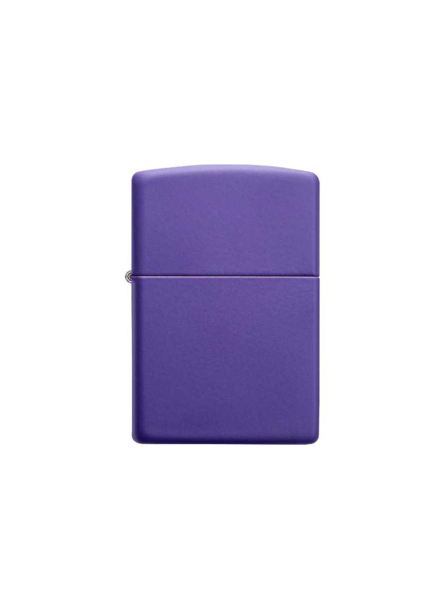 Zippo Reg Purple Matte | Custom Engrave Secondary image
