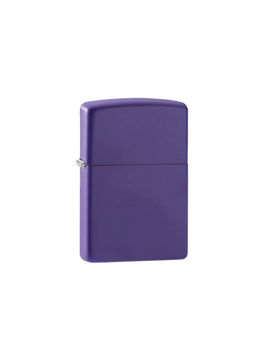 Zippo Reg Purple Matte | Custom Engrave - Laser Art MTL