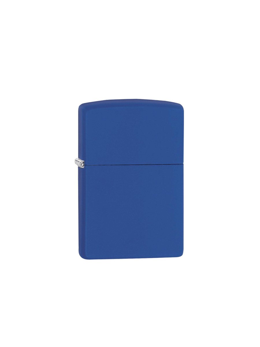 Zippo Royal Blue Matte | Custom Engrave - Laser Art MTL