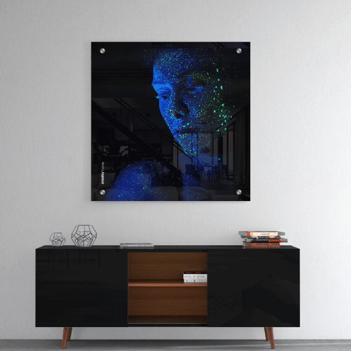 Acrylic Print - 5:4 RATIO - Laser Art MTL Image principale du produit