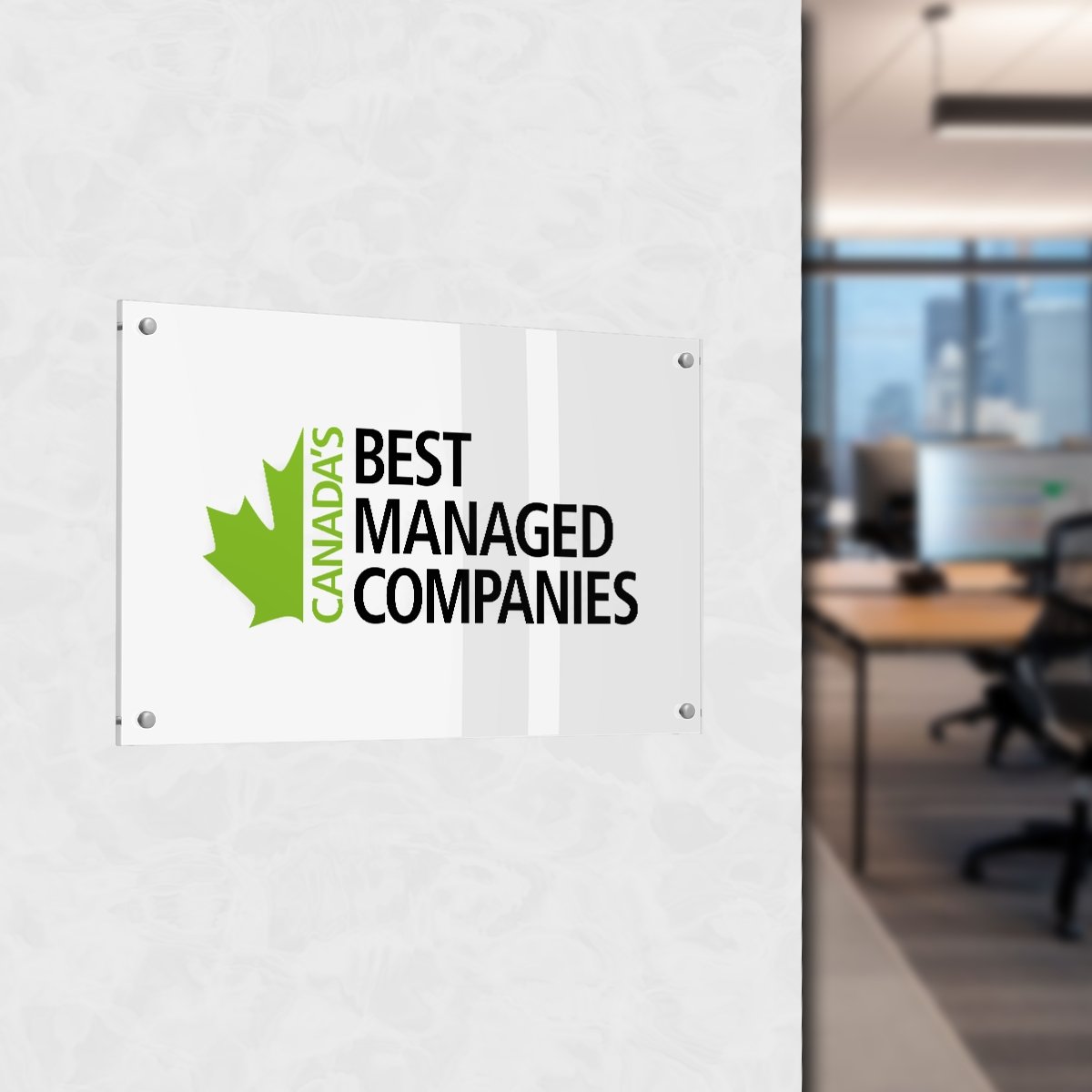 Door Signs For Businesses - Laser Art MTL Image principale du produit