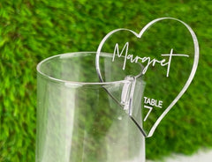 Drink Tags - Events - Wedding - Laser Art MTL