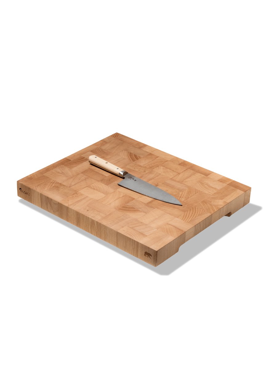 The Grizzly - Big Size Butcher Block - Laser Art MTL