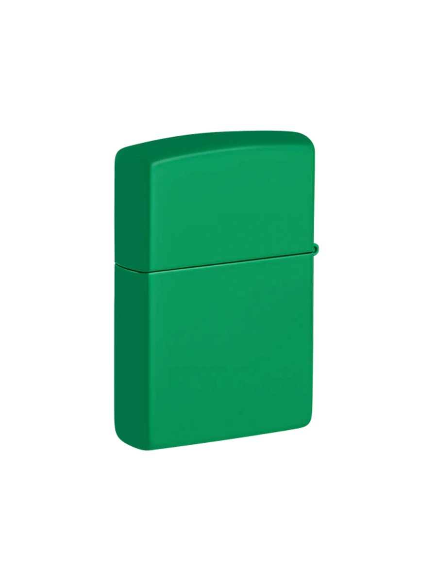 Zippo Reg Grass Vert Mat Ltr | Gravure personnalisée Image secondaire du produit